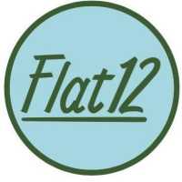 Flat #12 Mushrooms Logo