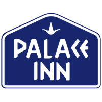 Palace Inn Blue US-59 & Harwin Logo
