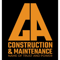 GA Construction & Maintenance Logo