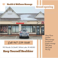 Health & Wellness Massage Logo