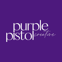Purple Pistol Creative Logo
