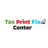 TAX PRINT FIX and Ship Center Logo