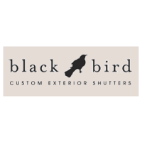 Blackbird Custom Exterior Shutters Logo