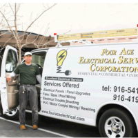 Four Ace Electrical Services Corporation Logo