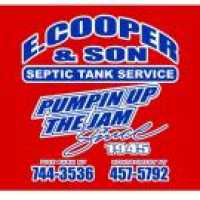 E. Cooper & Son Septic Service Logo