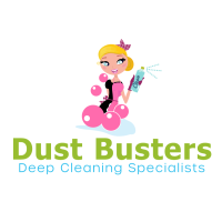 Dust Busters Cleaning Service Logo
