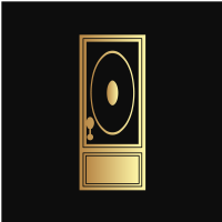 Gold Door Homes Luxury Property Management Logo