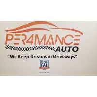 Per4mance Auto Service Center Logo