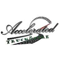 Accelerated Truck And Tire Logo