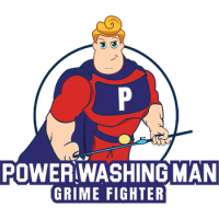 Power Washing Man Logo