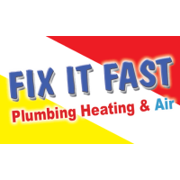 Fix It Fast Plumbing Heating & Air Logo