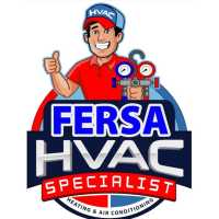 FERSA HVAC HEATING & AIR CONDITIONING Logo