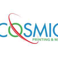 Cosmic Printing & Mail Logo