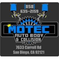 Motec Auto Body Collision Logo