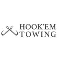Hookâ€™em Towing Logo