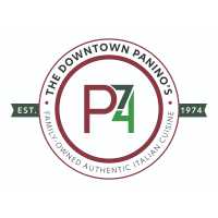 P74: The Downtown Paninos Logo