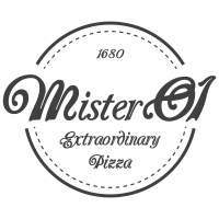 Mister O1 Extraordinary Pizza Logo