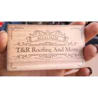 T&R Roofing and More Logo