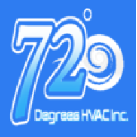 72 DEGREES HVAC INC Logo