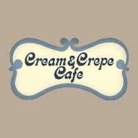 Cream & Crepe Cafe Logo