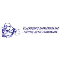 Blackburn's Fabrication Logo