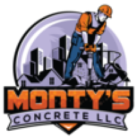 Monty's Concrete LLC Logo