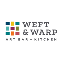 Weft & Warp Art Bar + Kitchen Logo