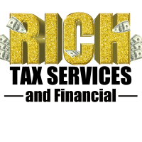 Rich Tax Services and Financial Logo