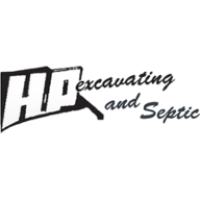 HP Excavating And Septic Cleaning Logo