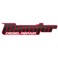 Monster Diesel Repair Logo