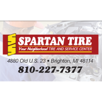Spartan Tire Brighton Logo
