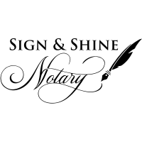 Sign & Shine Notary Logo