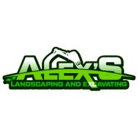 Alex's Landscaping & Excavating Logo