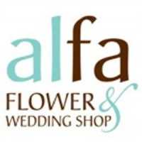 Alfa Flower & Wedding Shop Logo