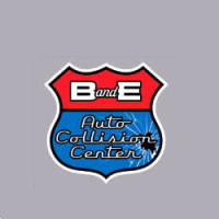 B & E Auto Collision Center Logo