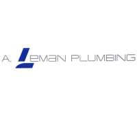 A. Leman Plumbing Logo