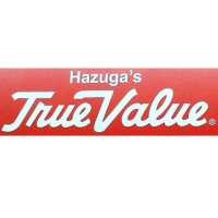 Hazuga's True Value Hardware Logo