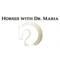 Horses with Dr. Maria Logo