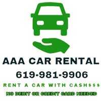 AAA Cash Car Rental Logo