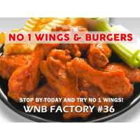 WNB Factory - Wings & Burger Logo