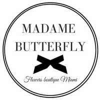 Madame Butterfly Flowers Logo