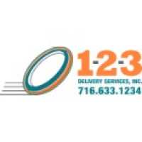 1-2-3 Delivery Services Logo