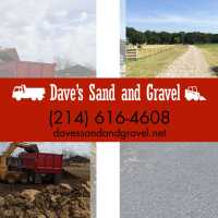 Dave's sand and gravel Logo