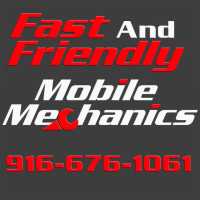Fast And Friendly Mobile Mechanics Logo