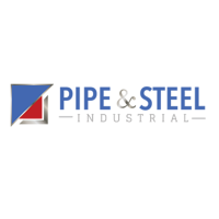 Pipe & Steel Industrial Logo