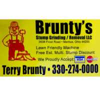 Brunty's Stump Grinding, L.L.C. Logo