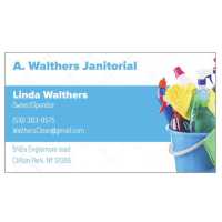 A Walthers Janitorial Services Logo