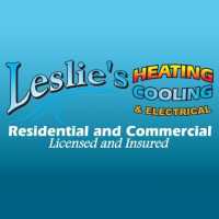 Leslie's Heating & Cooling Logo