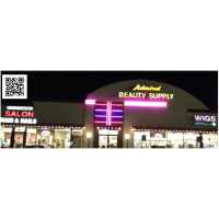 Admiral Beauty Supply, Wigs, and Salon Logo