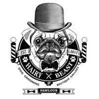 Hairy Beast Dog Pawlour Logo